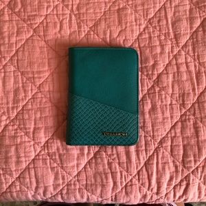 Leather passport holder